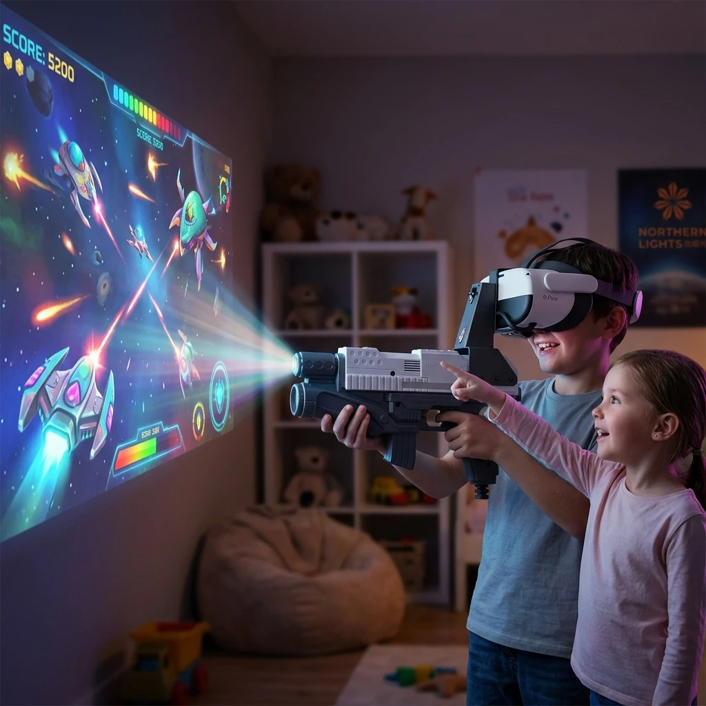 Indoor VR Shooter Arcade Game Machine Virtual Reality Equipment for Home Amusement