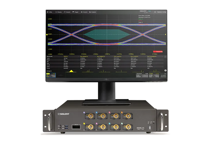 SDS6058L 4-Channel RTS Digital Oscilloscope with 2 GHz Bandwidth 5 GSa/s Sample Rate 12-Bit Resolution