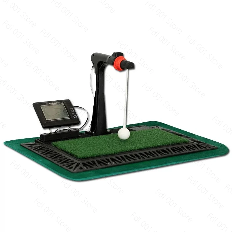 Indoor Digital Swing Practice Golf Swing Exerciser Trainer With English Panel Digital Screen & Auxiliary Voice Elite