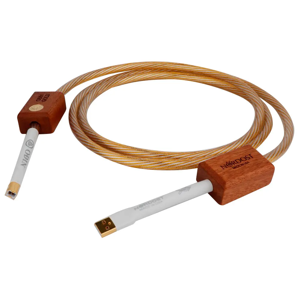 HiFi Audio Nordost ODIN Gold USB Cable 2.0 A to USB B Decoder DAC Data Cable Sound Card Digital Cables