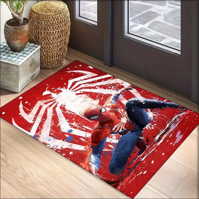 Marvel Comics Spider-Man Carpet Living Room Bedroom Large Area Soft Comfortable Decorative Carpet Exquisite Gift