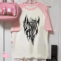 Sally Face t shirt women athleisure t-shirts female funny Japanese clothing
