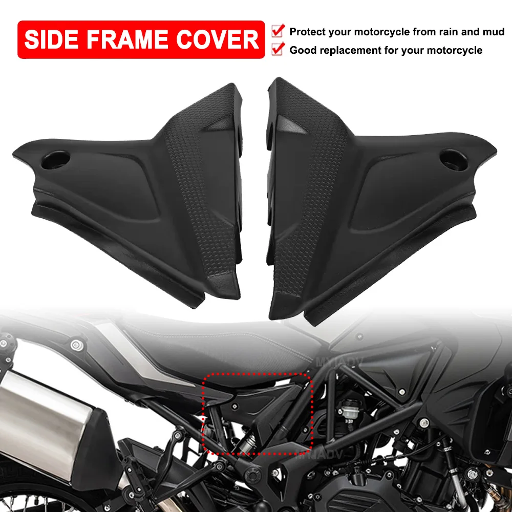 

For Benelli TRK502 TRK502X TRK 502 502X Motorcycle Side Frame Panels Protective Cover Fairing Cowl Decorative Plate Accessories