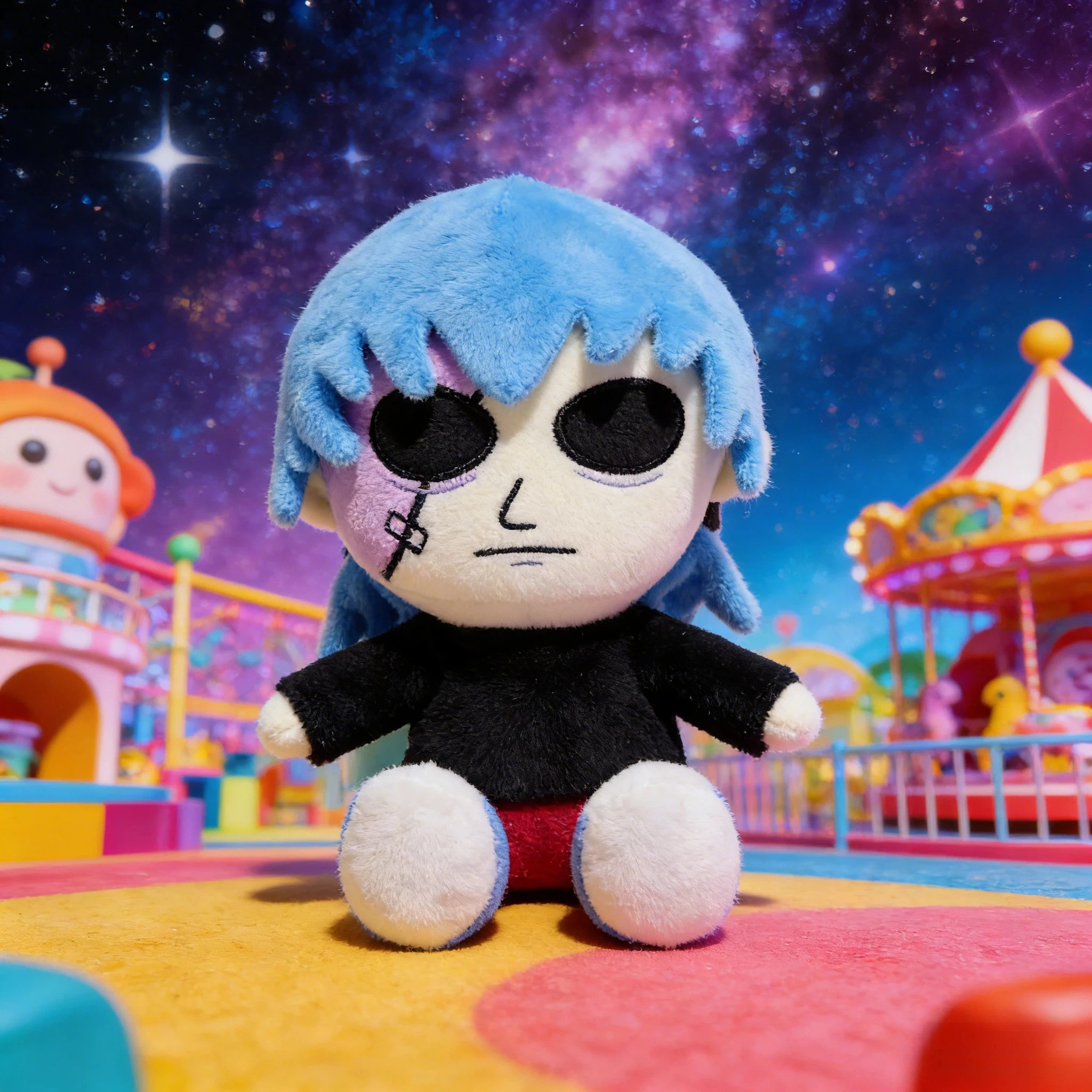 

Sally Face Sal Fisher 9 Inch Plush Doll Anime Game Series Stuffed Collectible Soft Cuddly Toy Gift For Anime Lovers And Kids