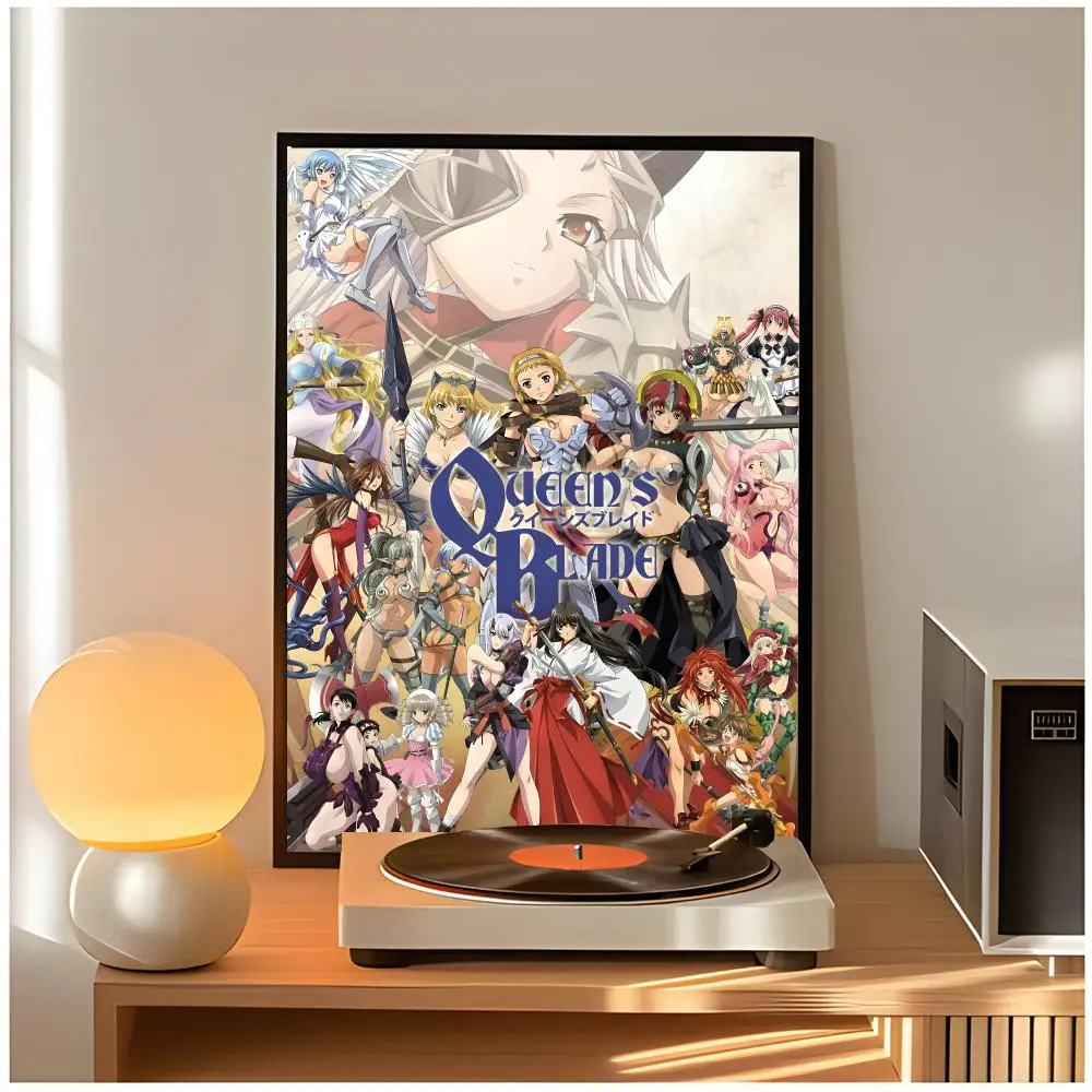 fantasy battle q-Queen's Blade Poster Premium Wall Decor Modern Home Poster Unframed
