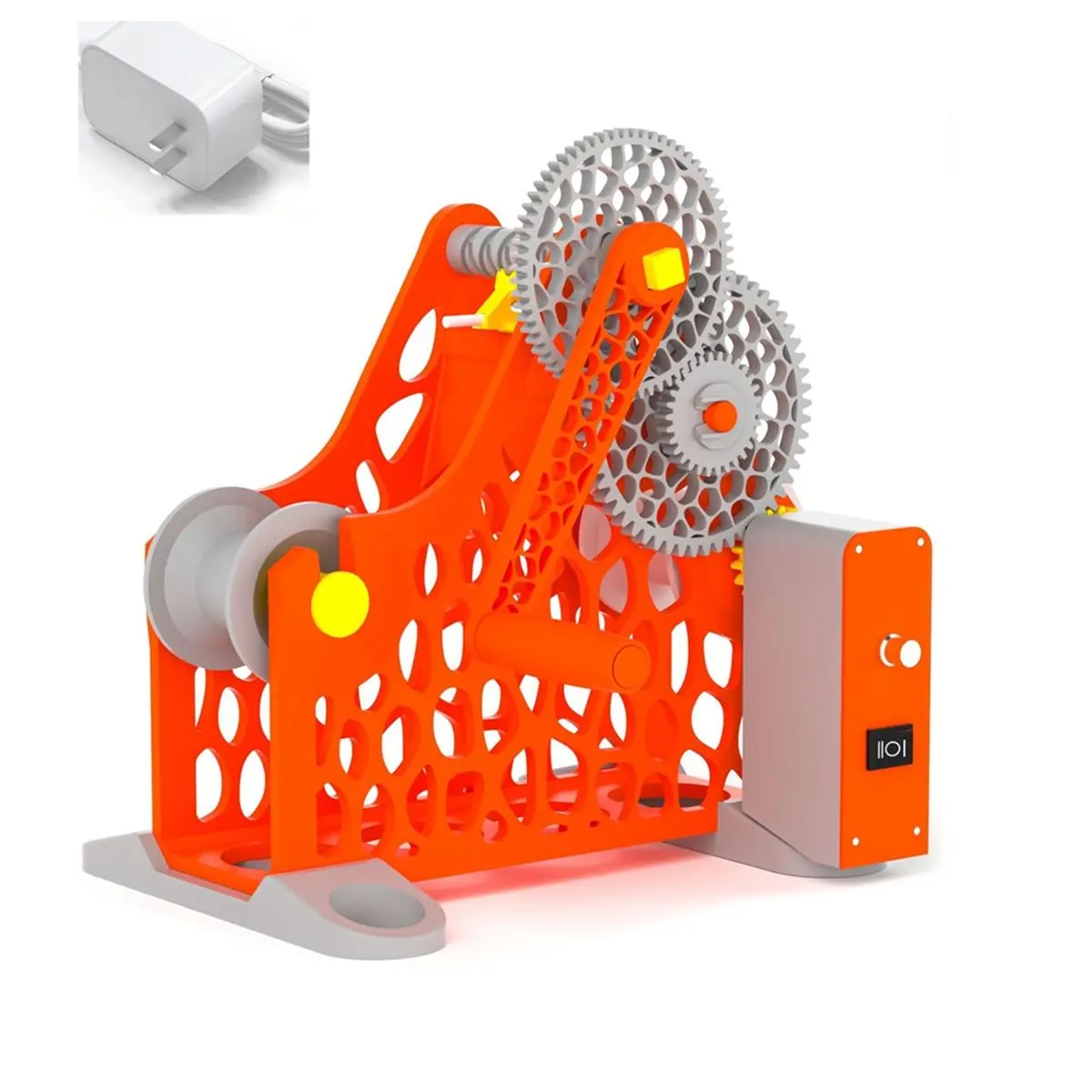 ~【On Sale】3D Printer Filament Respooler 1kg Spool Rewinder Detachable Modular Design for 3D Printing Filament Management B US P
