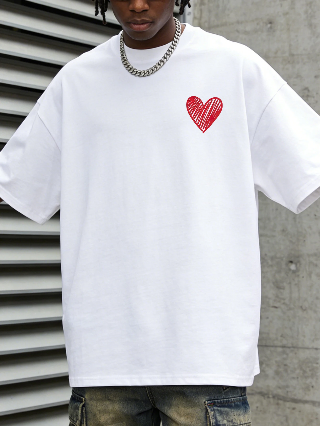 Men's Oversized Floral Streetw - огляд і ціна Streetwear Brand With White Flowers