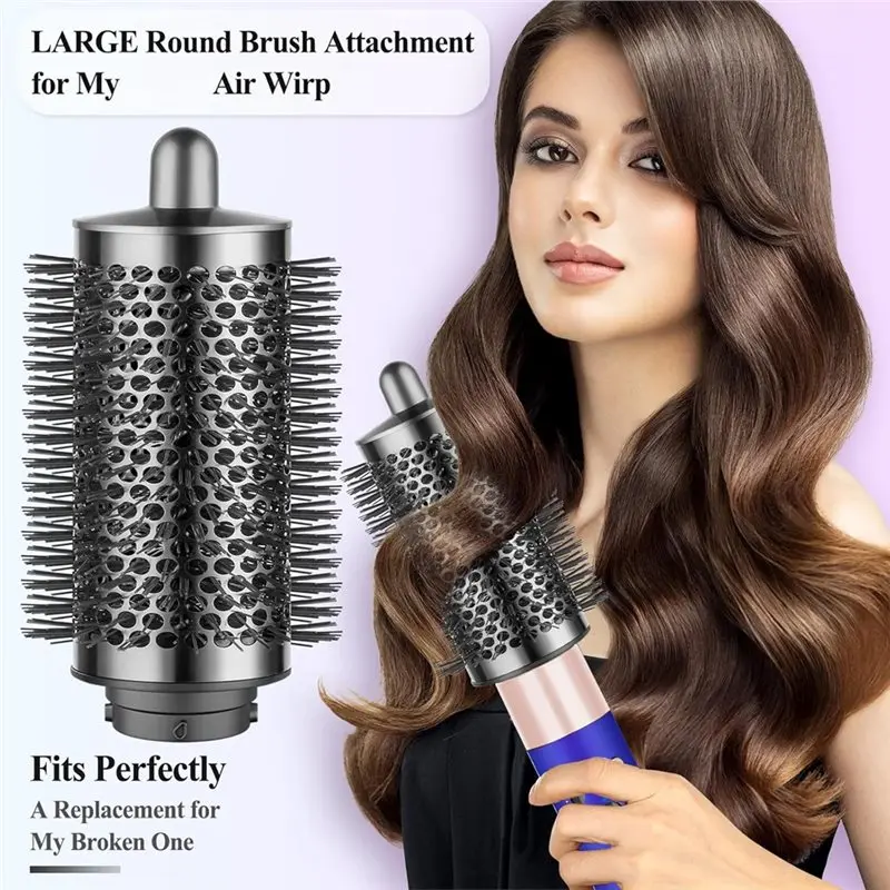 - مرفق مكواة فرد الشعر من نوفمبر وفرشاة كبيرة الحجم المستديرة لملحقات دايسون اير راب HS01 HS05 HS08 #3