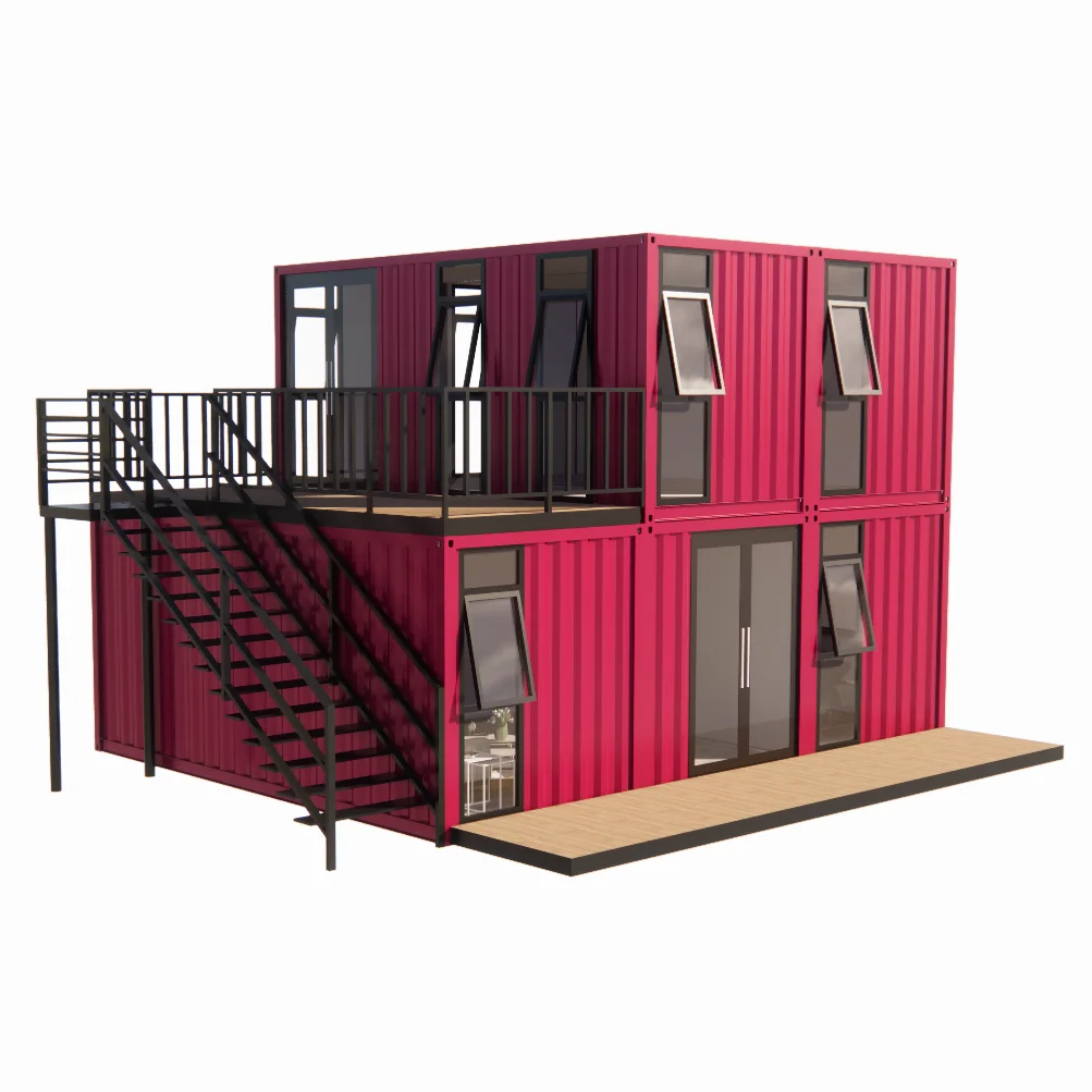 

prefabricated metal structure four bedrooms modular ready made mobile tiny homes prefab house container for sale