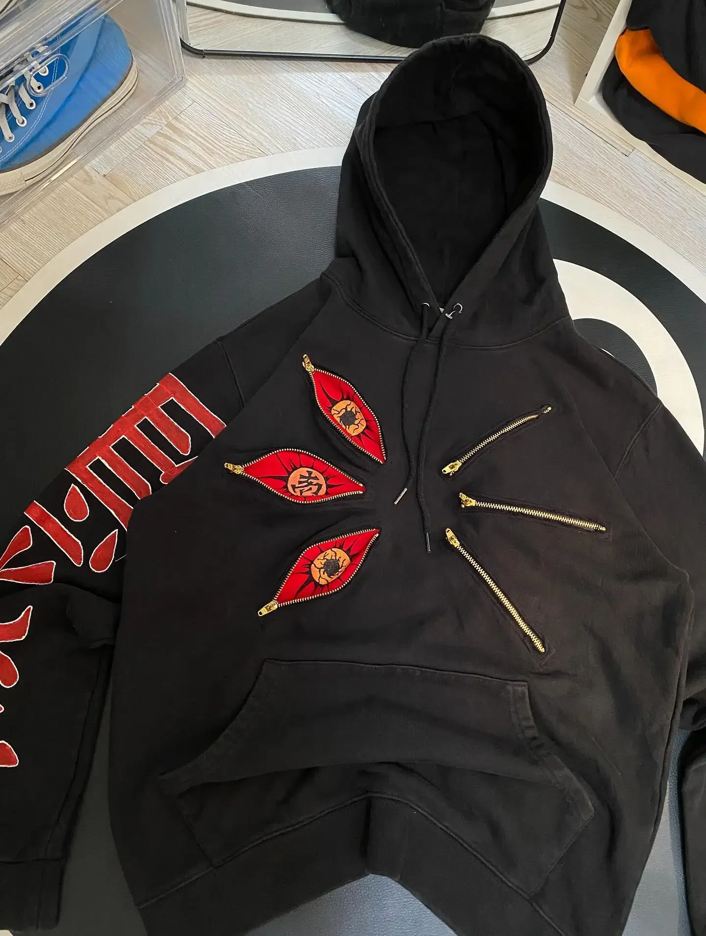 

K Y2K Harajuku Bla Deadmau5 Толстовка с капюшоном Devil American Gothic Casual ex Толстовка свободного кроя с капюшоном Long Sve