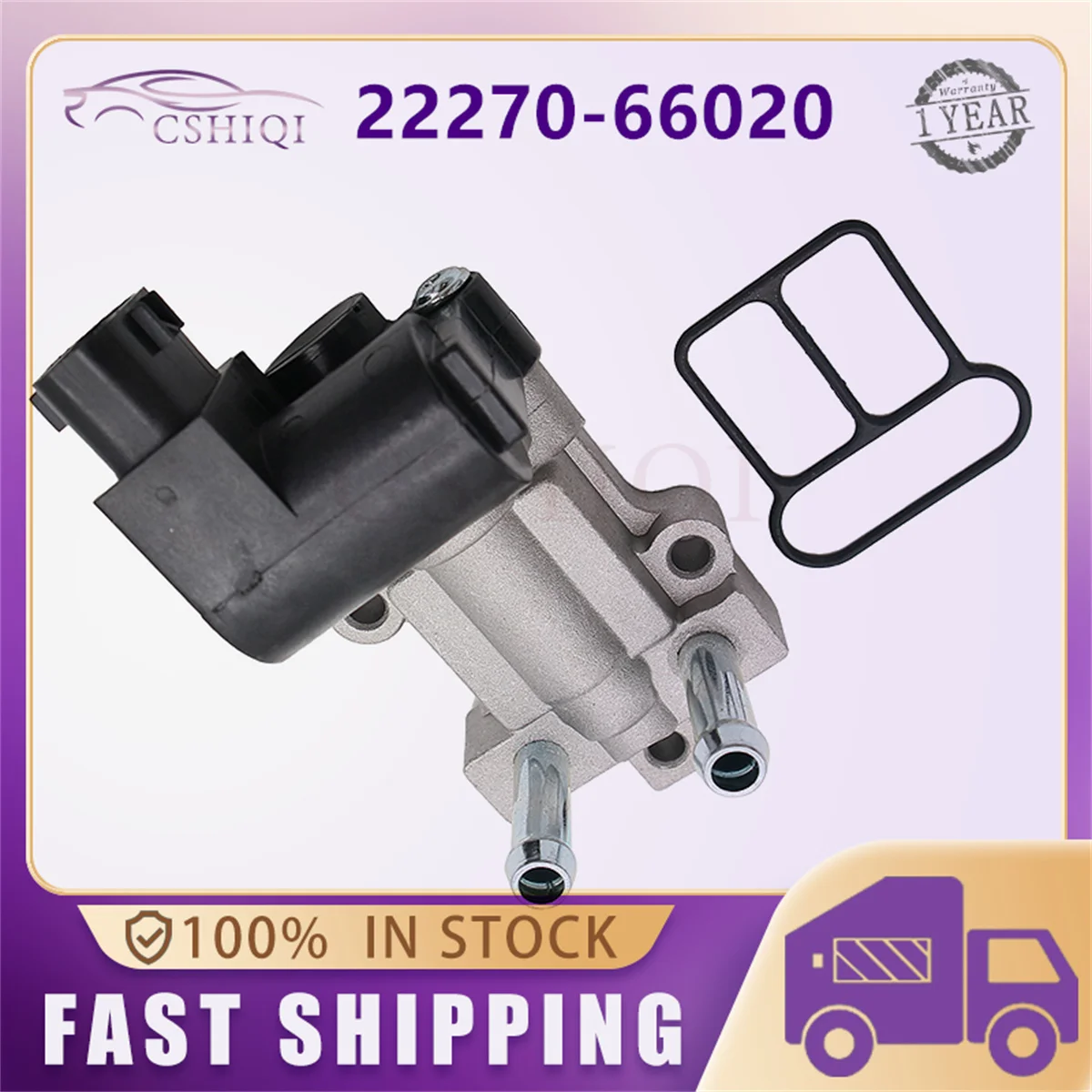 22270-66020 Idle Air Control Valve IACV For Honda JAZZ 2005 1.4 Toyota Crown Altezza 22270 66020 2227066020 Car Accessories