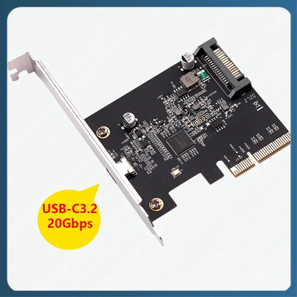 

Y22A-PCI-E To Type-C3.2USB Expansion Card 20Gbps Transmission HUB Desktop Server Gen2