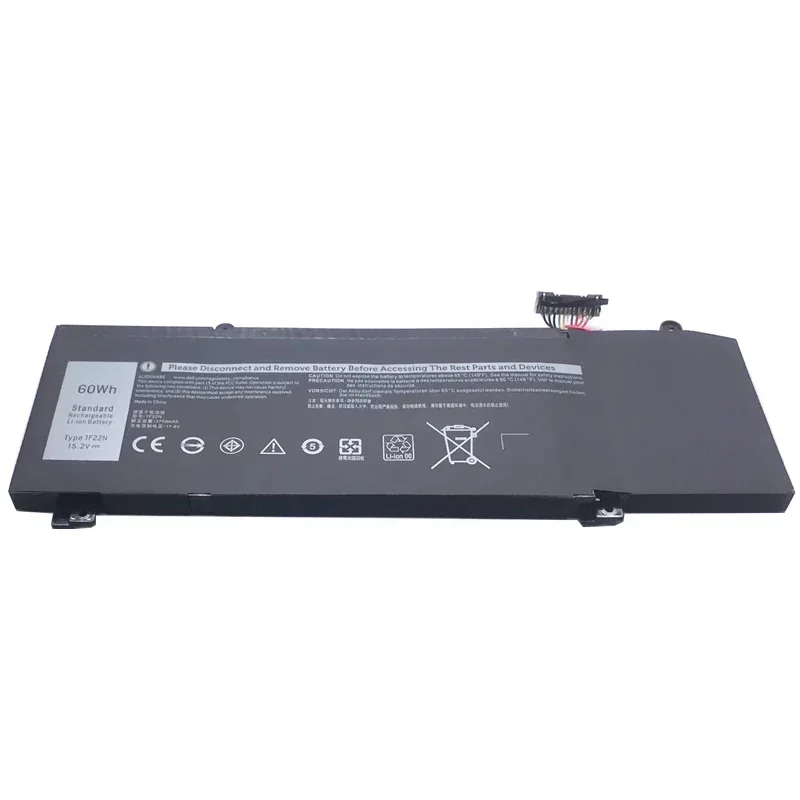 New 1F22N   For  ALIENWARE 2018 Orion M15 M17 R1 P82F P40E P79F P37E Inspiron G5 5590 G7 7590 7790 Laptop battery