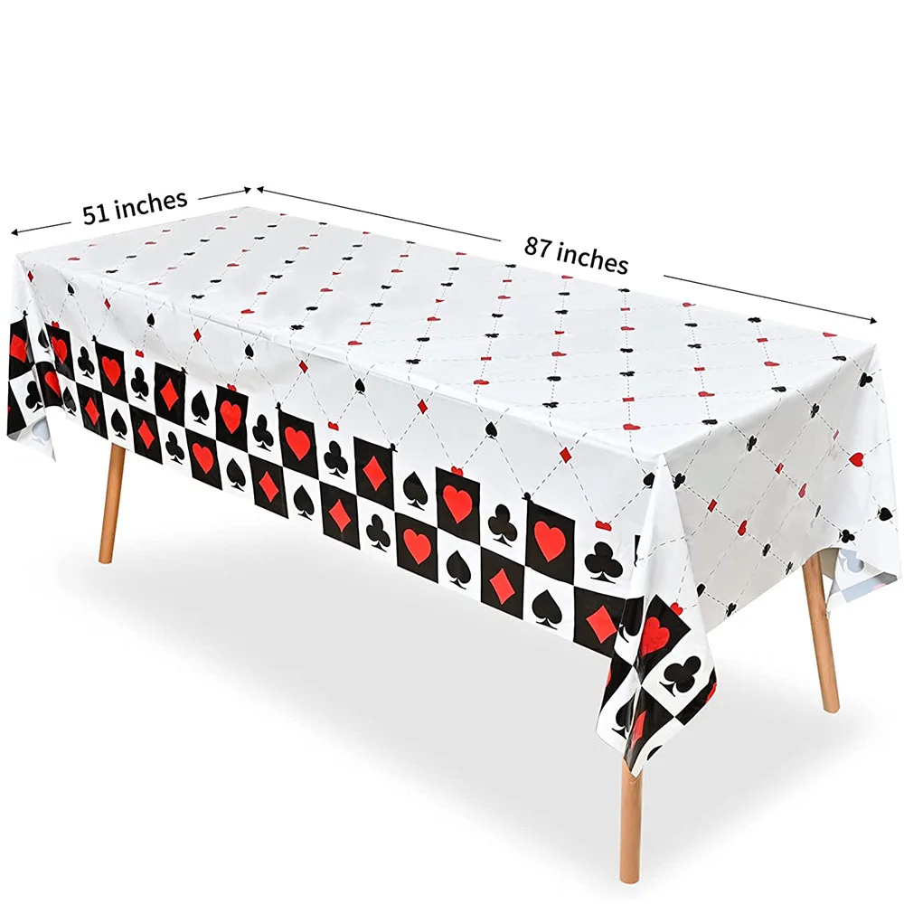 Casino Poker Karte Papierservietten Las Vegas Papierserviette Set Club Spiel Abendessen Nacht Spielkarten Mottopartyzubehör – Detail 4