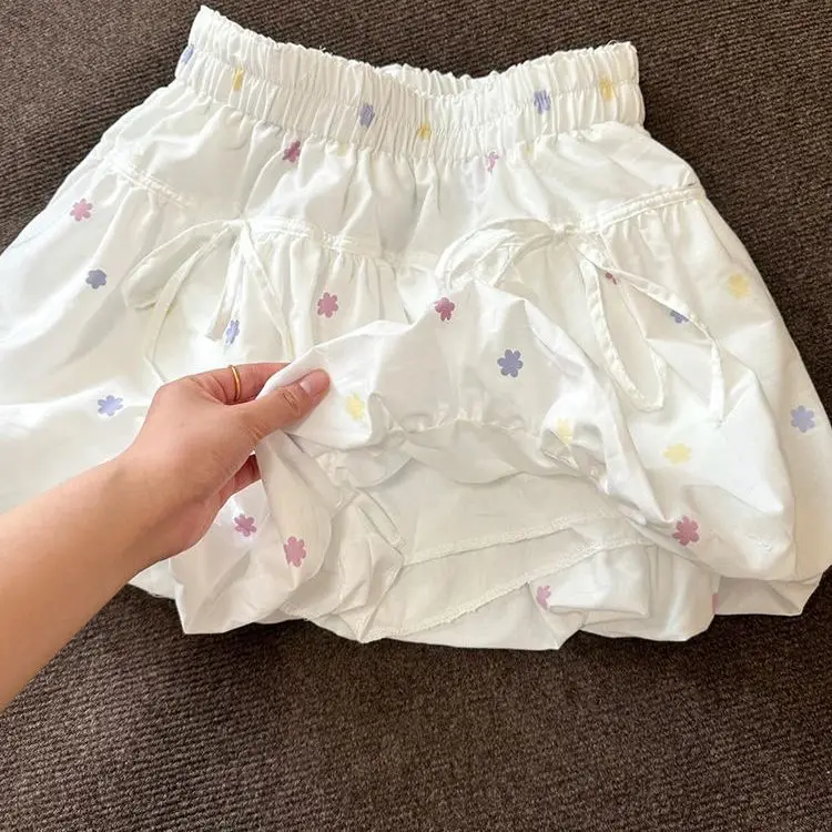 

Skirts Womens Velour Version Unique Elasticated Literary Artistic Forest Khaki Academia Minimalist Exquisite Elegant Pure