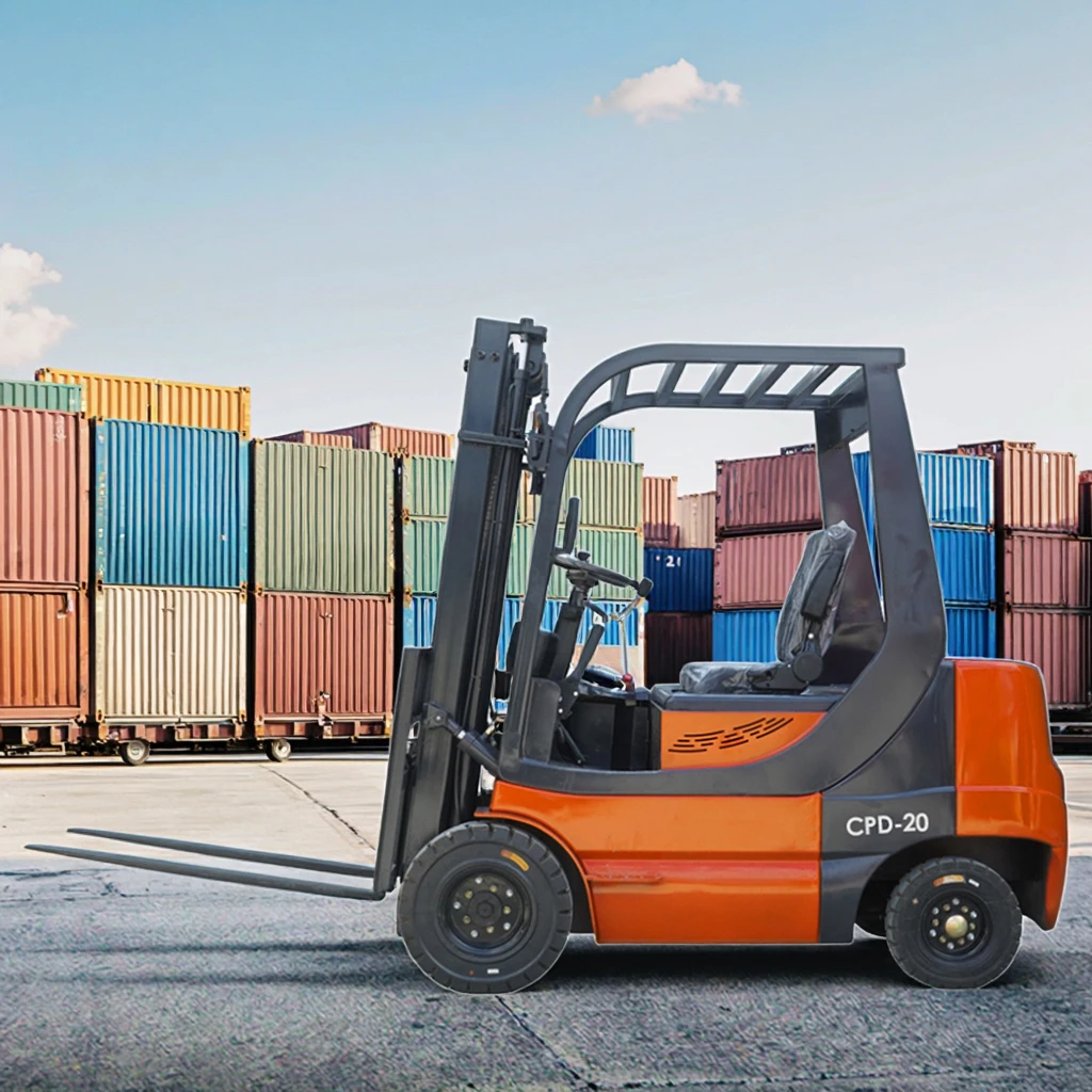 Eco-friendly electric forklift with ISO CE certified hydraulic stacking mini electric forklift for sale
