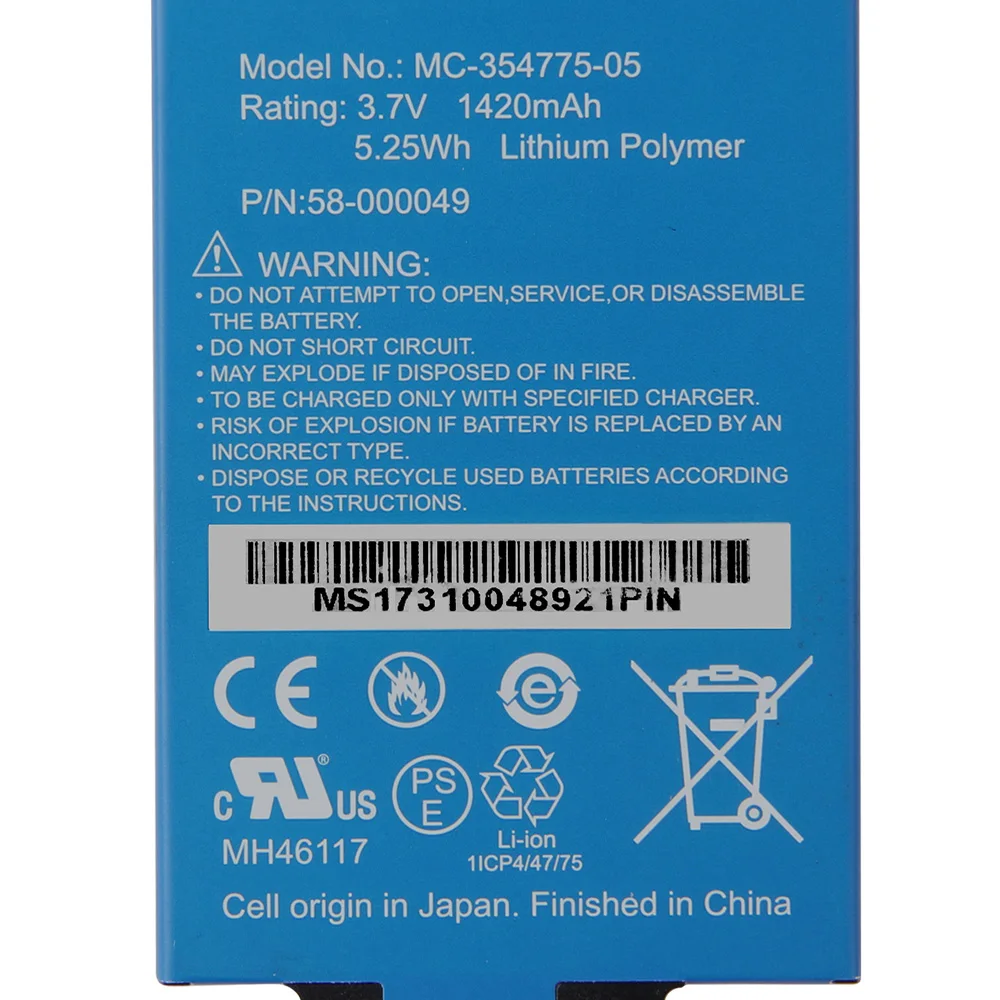 Original Replacement Battery 1420mAh For Amazon kindle Paperwhite 2 3 1 S2011-003-S MC-354775-03 MC-354775-05 Batteries image 4
