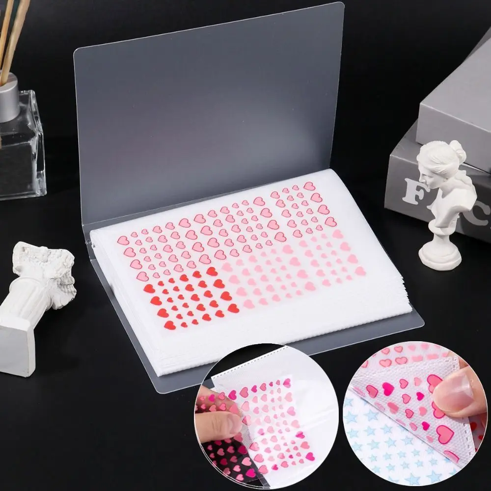 Solid Transparent Sticker Storage Book Large Capacity Blank Page Design Nail Tips Exhibition Photo Album Empty Album 40/80 Slots