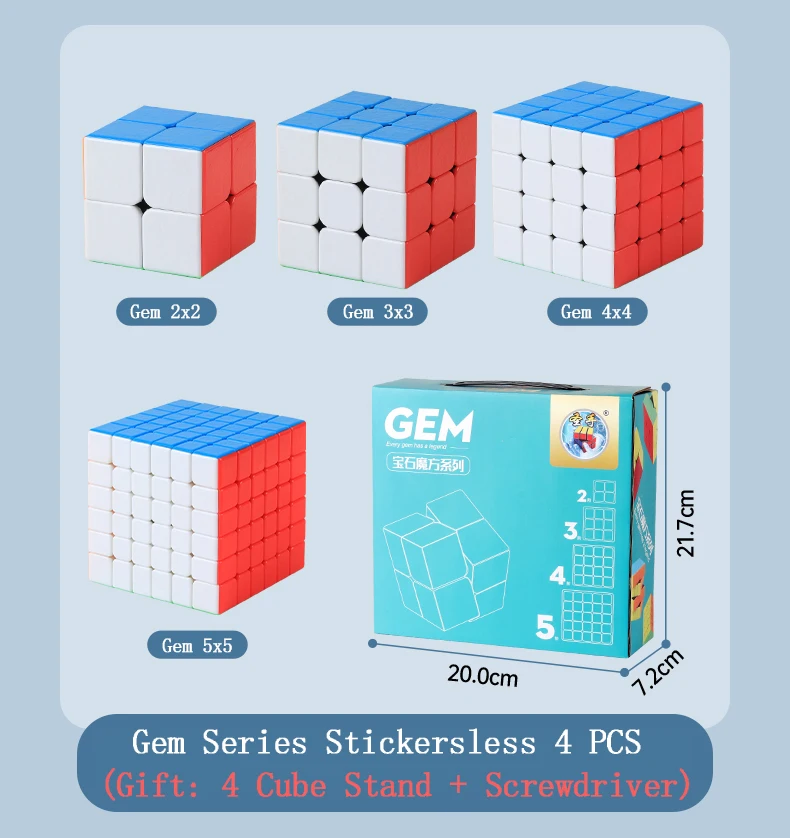 SENGSO-Magic Cube Brinquedos para Crianças, Boxed Suit Series, Speed Profession Puzzle, Alta Qualidade, Gift Box