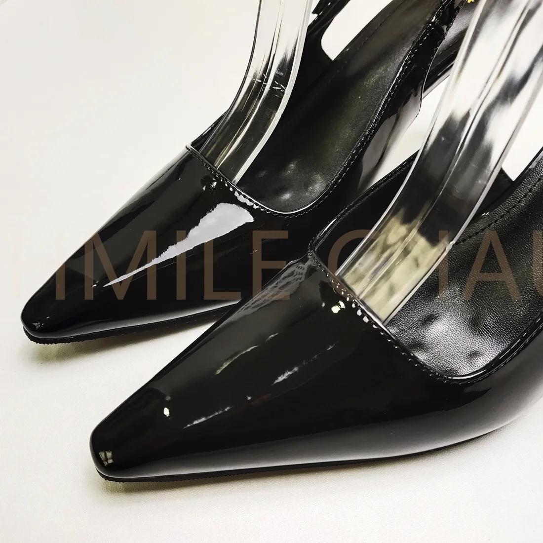 【Measure your feet length before order】Women Stiletto Thin High Heel Pointed Toe Sandals Sexy Bridals Party Dress Shoe 10-CHC-33