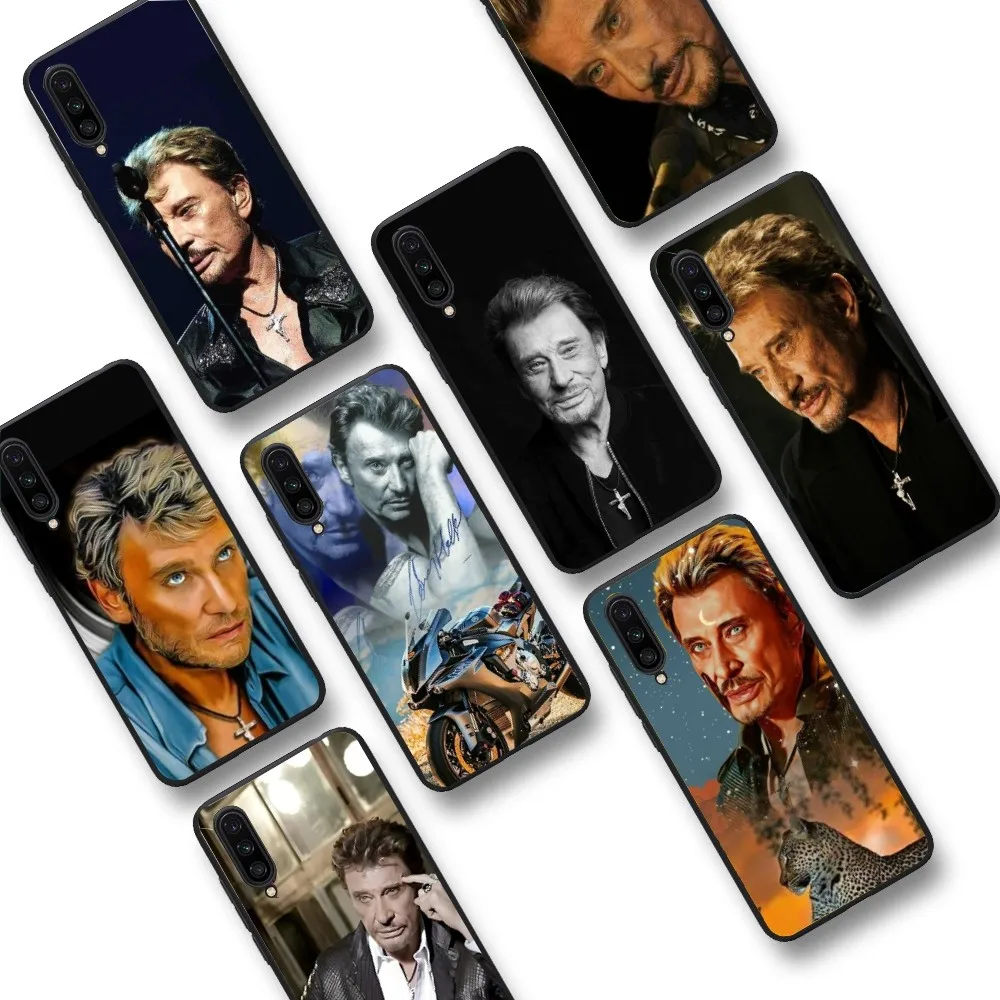 Music Johnny Hallyday Phone Case For Xiaomi Mi 5X 8 9 10 11 12 lite pro 10T PocoX3pro PocoM3 Note 10 pro lite