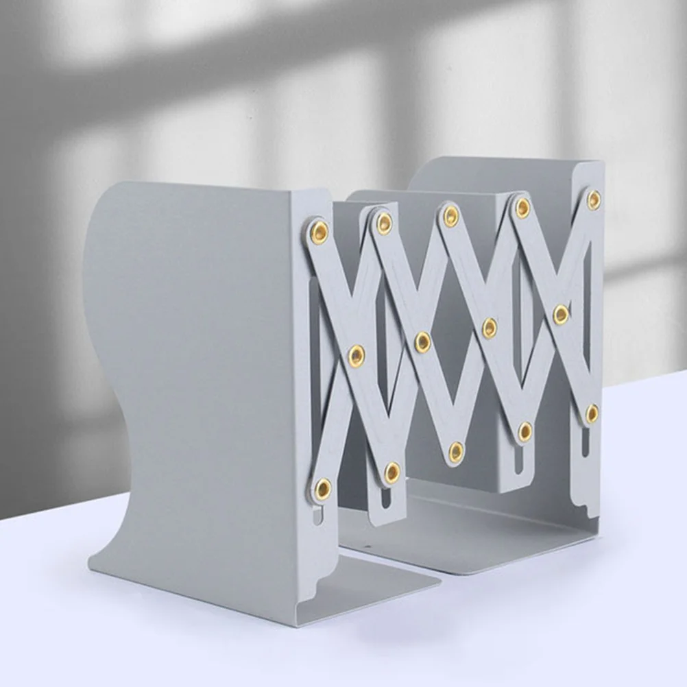 

1Pcs Bookend Simple Creative Folding Book Holder Retractable Desktop Book Rack Organizer for Office Library Folding Bookshelf