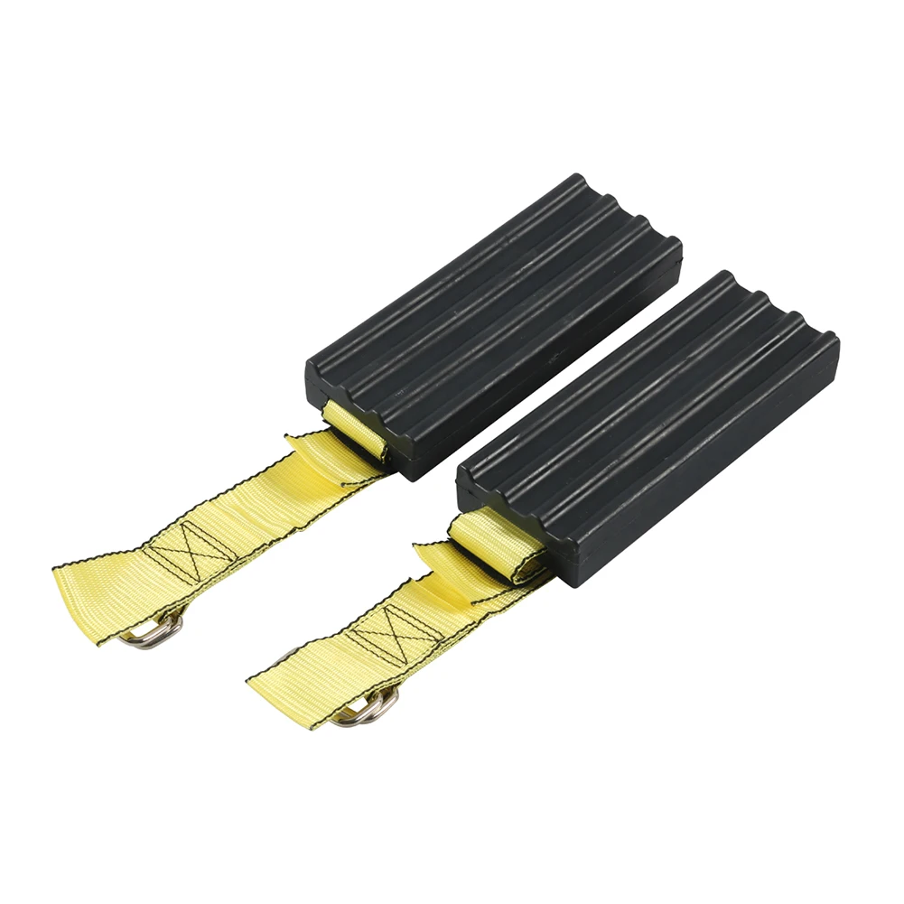 Anti-Skid Belt Snow Tire Chain Vehicle Recovery Increased Friction Non-Deformable Design Practical Utility For Most Cars