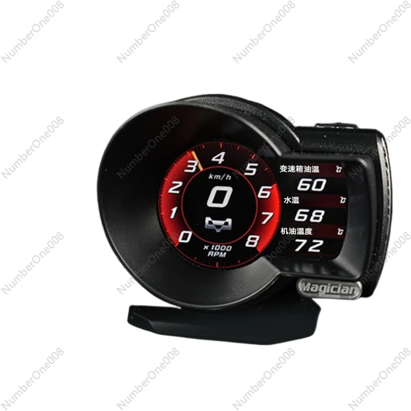 MAGICIAN MAGICIAN OBD Multifunctional Instrument F835Plus Oil Water Temperature Turbine Speed Car Modification