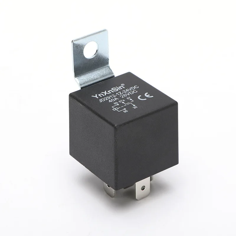 

JD2912 Automotive Relay 40A 12-72V 5-Pin Iron Base for Horn AC Modification
