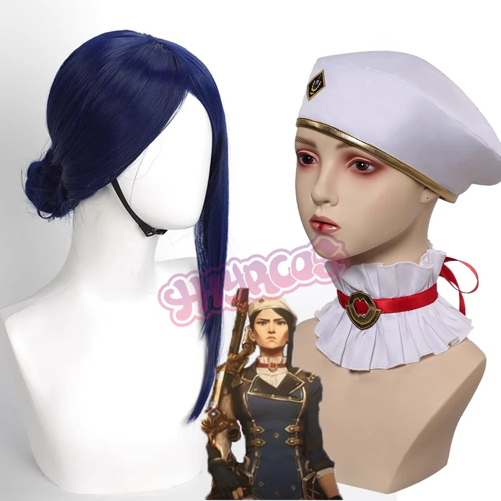 

Arcane Season 2 Caitlyn Game Cosplay Wig Caitlyn New Style Hair Halloween Carnival Party LOL Role Play Wig Props For Women Men