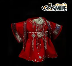 Mysterious Lotus Casebook Li Lianhua Cheng Yi Red Wedding Hanfu Ancient Costume 20cm Plush Doll Accessories Doll's Clothes PR