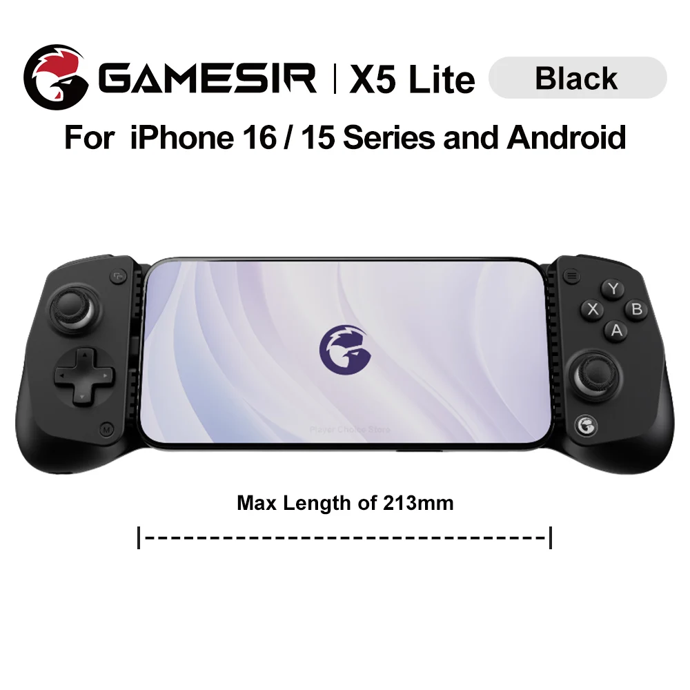 GameSir X5 Lite Mobiele Gaming Controller Telefoon Gamepads voor iPhone 16 15 Serie IOS iPad Mini Y700 Android Tablet Controle - afbeelding 1