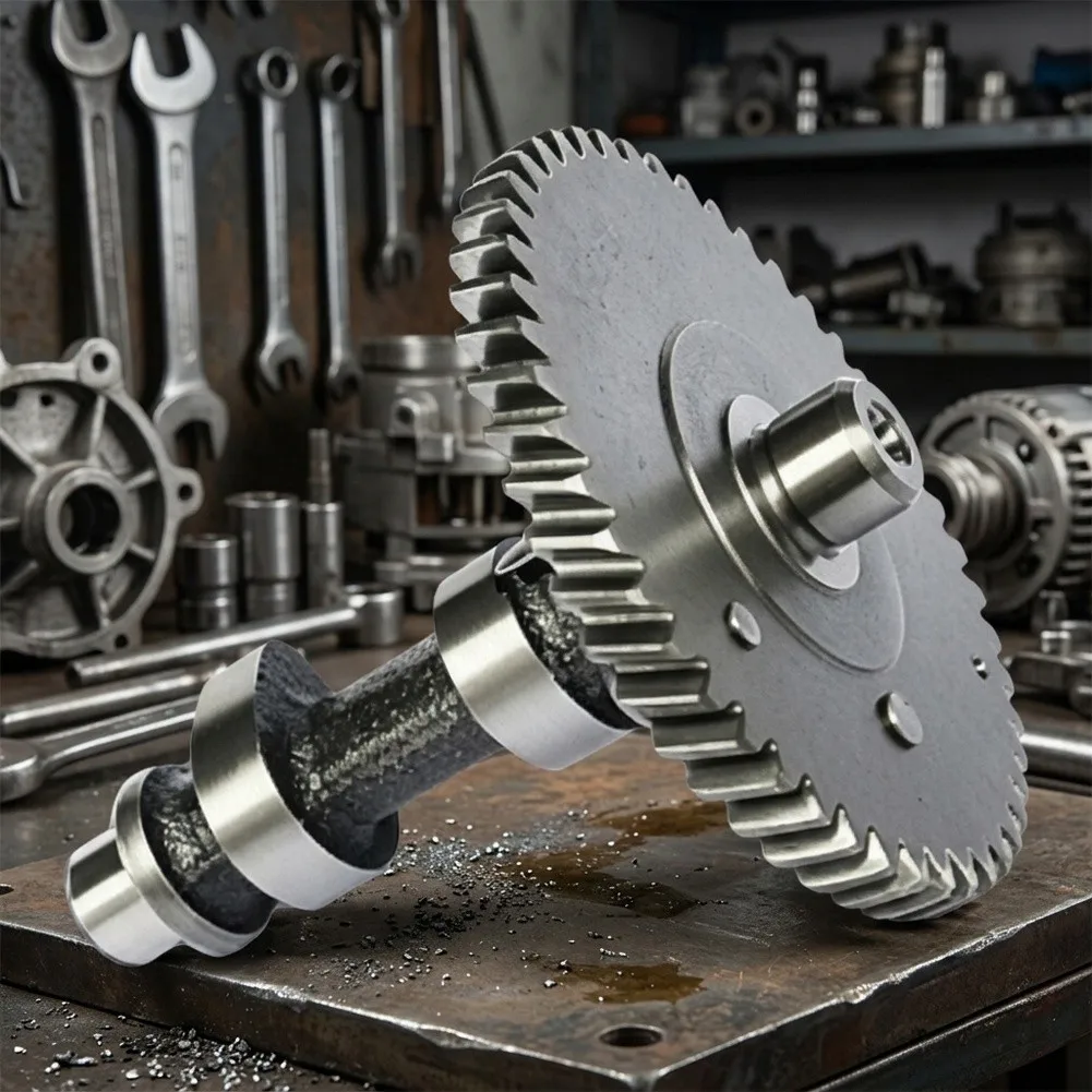 Steel Engine Camshaft for 7.5HP Generator Applications For 2KW to 3KW Output Dimensions 84x10For 2mm Compatible with 168F 170F