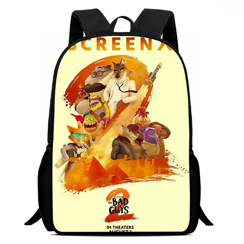 

Школьный рюкзак Mochila, школьные сумки с рисунком Ba-d Gu-ys для девочек и мальчиков, прочные и легкие детские сумки для детского сада