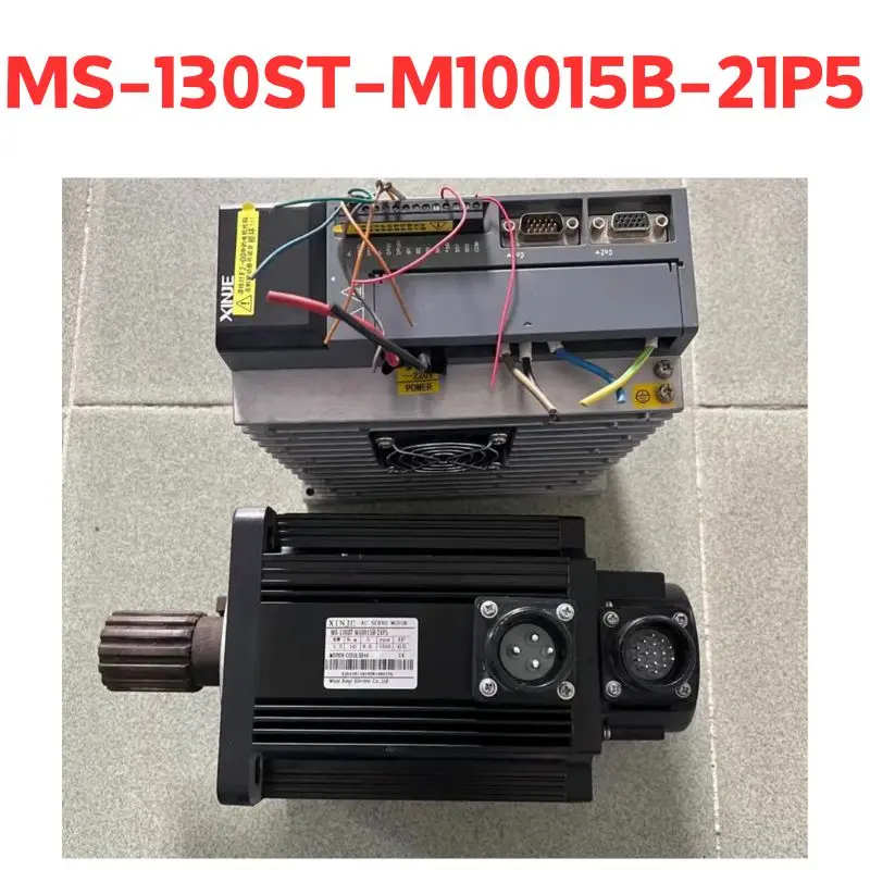 second-hand     servo motor     MS-130ST-M10015B-21P5     Test passed     Fast Shipping