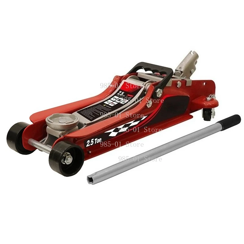 Portable 2.5T Horizontal Hydraulic Jack - Heavy - Duty Car Lifting Tool for Sedans SUVs, Automotive Garage Repair Hydraulic Jack