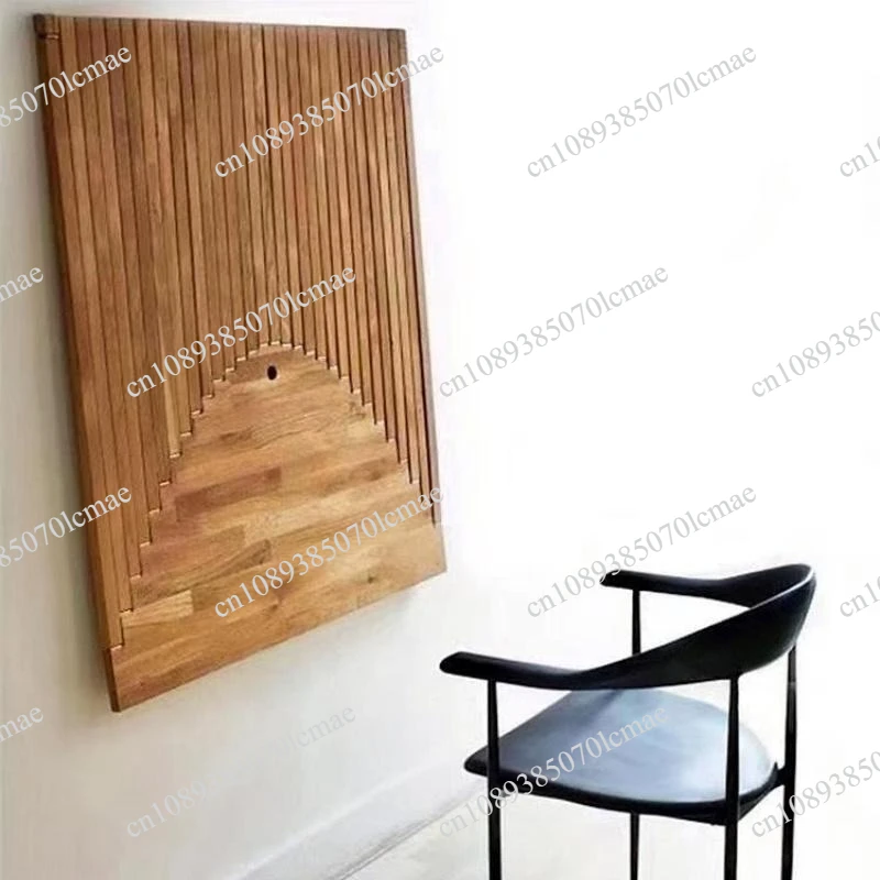 Modern Wall Mounted Folding Table – Space Saving Foldable Desk for Home Work & Study, Sleek Design