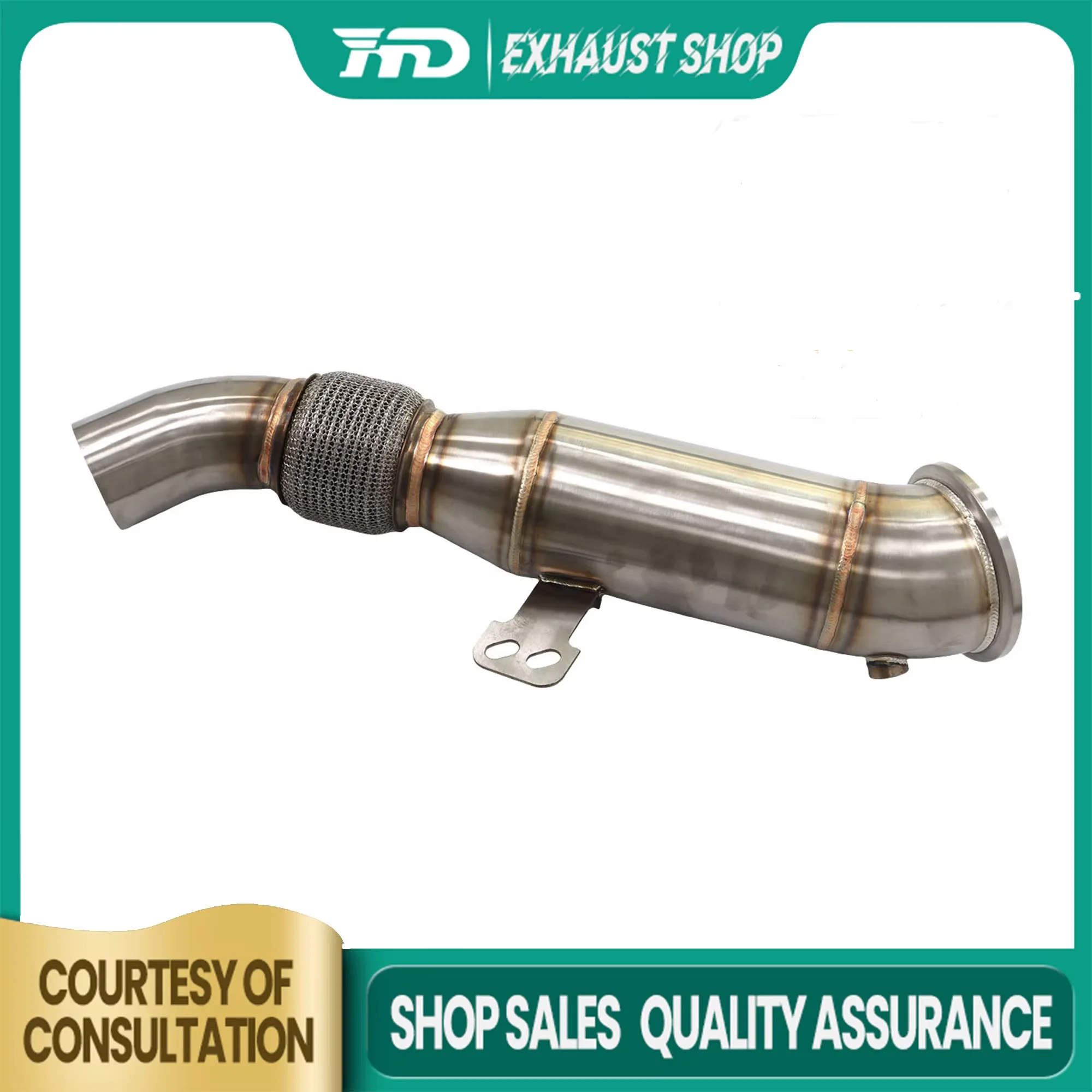 

High Quality Downpipe For BMW B58 3.0T Stainless Steel Exhaust System High Flow Performance Racing Pipe Discounted Price HMD
