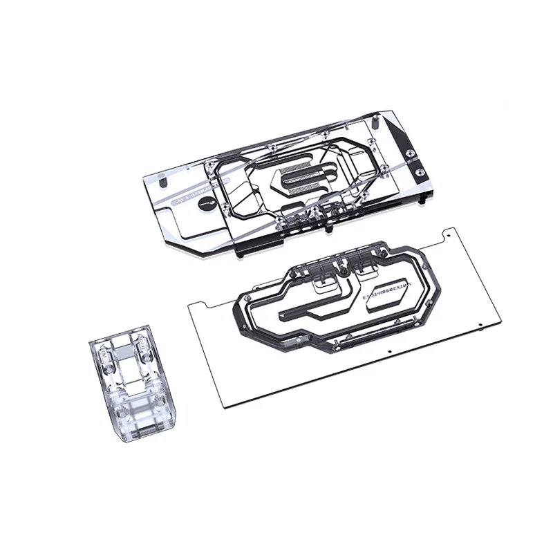 Imagem -03 - Bykski Backplate Kit Completo Bloco de Refrigeração de Água para Zotac Geforce Rtx 3090 3080 3080ti Trinity Gaming Cartão oc N-st3090xg-tc-v2