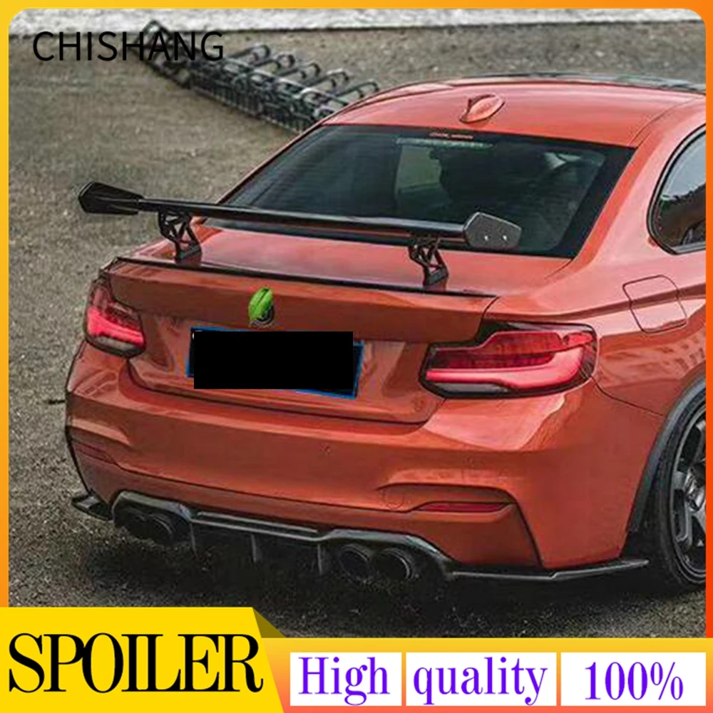 

Car Styling Exterior Carbon Fiber Modified GTS Rear Spoiler Tail Trunk Lip Wing Decoration Fit For BMW F22 F87 M2