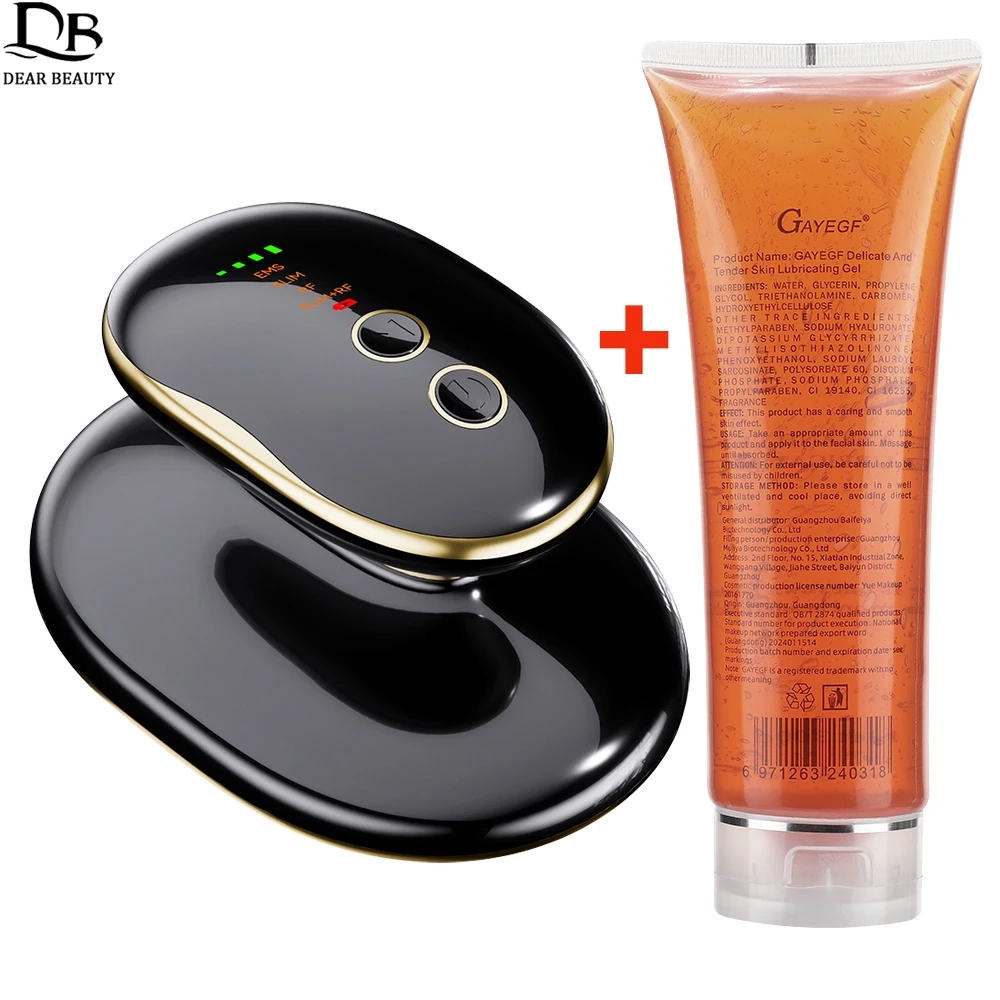 

4 In 1 Cellulite Massager Remover EMS RF Radio Frequency Body Sculpting Machine Slimming Massager For Belly With Loss Weight Gel