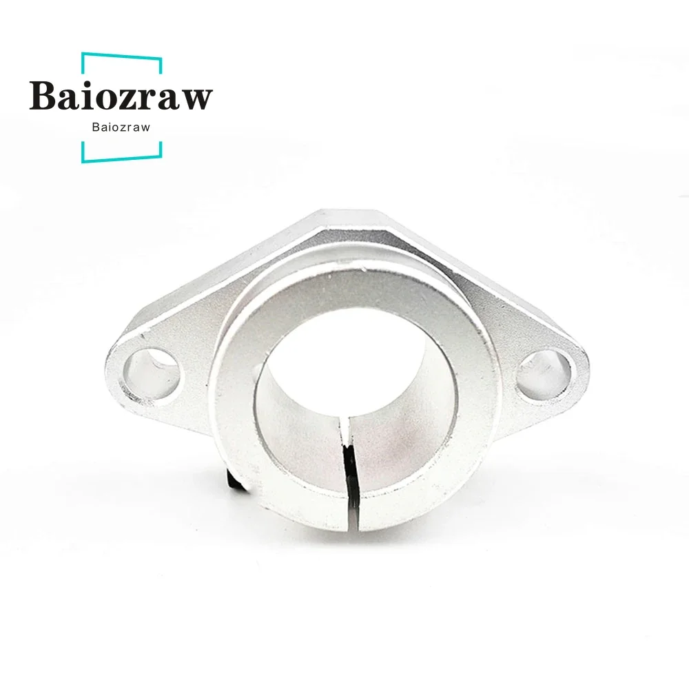 Linear Optical Axis SHF Support Aluminum Alloy Bearing Frame Polished Rod Holder Linear Rail Shaft Support 3D Printer Parts 1pcs