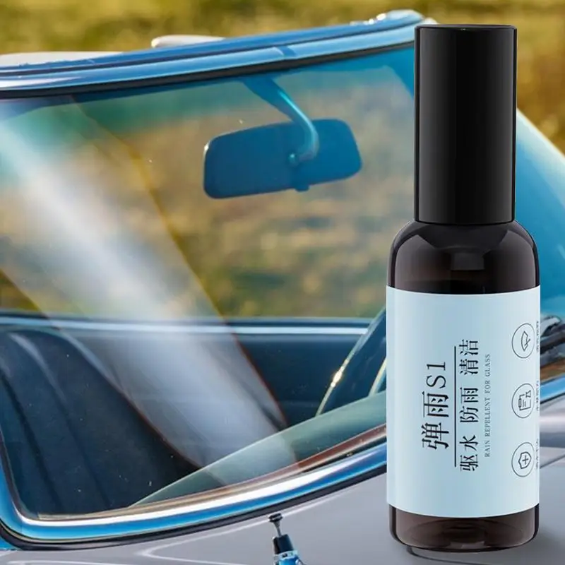 50ml Rainproof Anti-fog Agent For Car Glass Anti Rain Anti-Fog Coating Windshield Cleaner Inside Long Lasting For Glasses