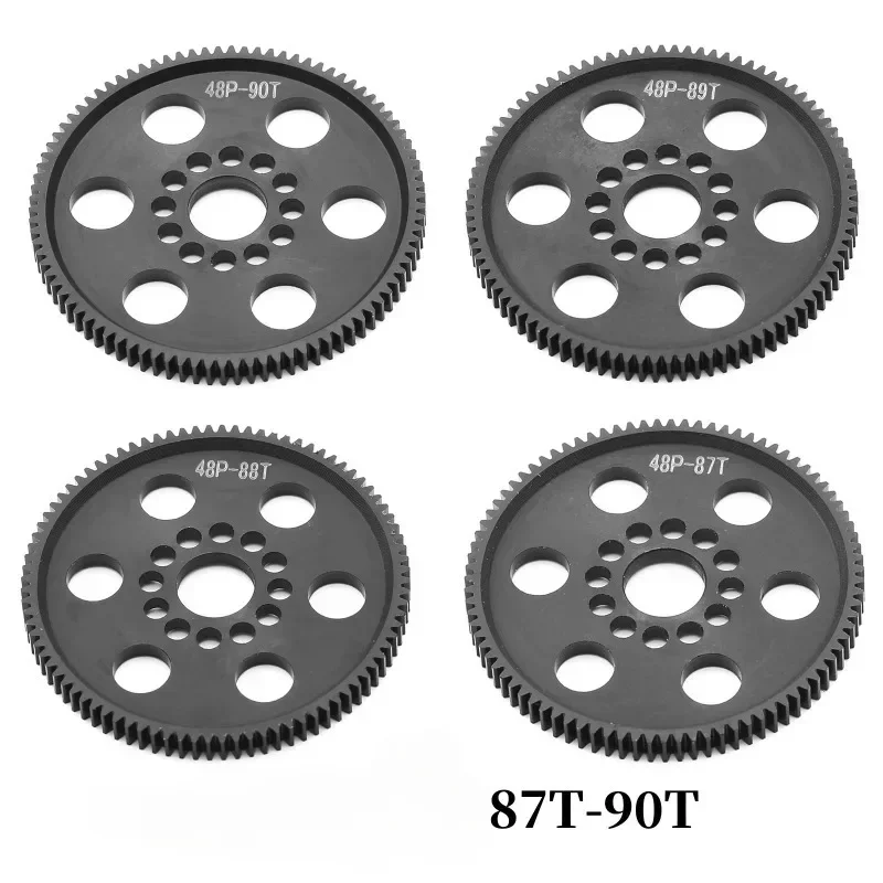 POM 48P 스퍼 기어 메인 기어 75T 78T 82T 85T 88T 90T 3Racing Sakura S XI XIS CS D4 D5 1/10 RC 자동차 업그레이드 부품 액세서리