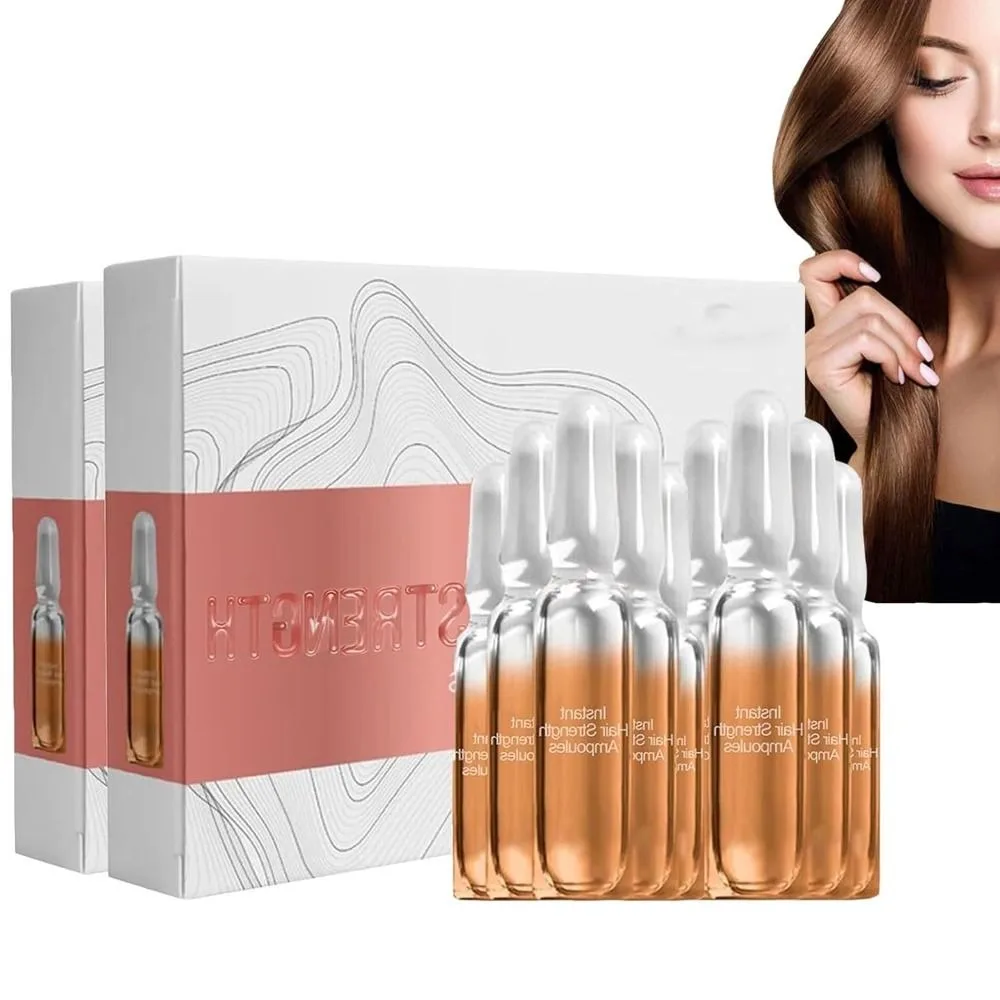 

Intensive Repair Hair Care Ampoules Keratin Enriched Thinning Hair Solution Hair Reborn Ampoules Intensive Lotion