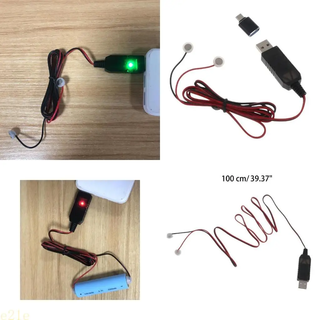 

E21E Type-C USB Cable for Rechargeable Lithium Battery Quick Charging Cord