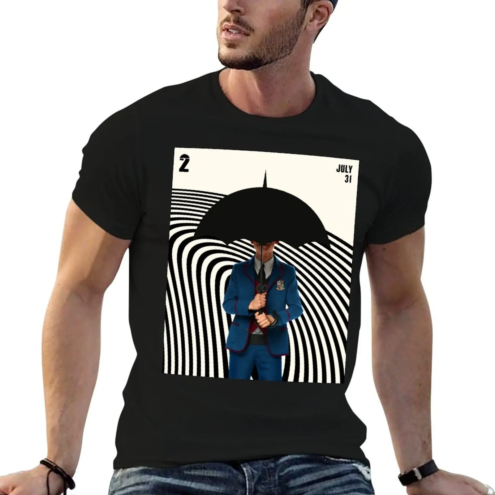 

Number Five - The Umbrella Academy 2 T-Shirt printed t shirts for man man t shirt cotton high quality T-Shirt