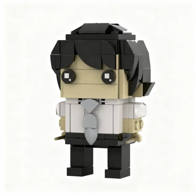 125pcs MOC Ross Federman Brickheadz Model Building Blocks Construction Toy Christmas Gifts DIY Creative Idea Education Birthday