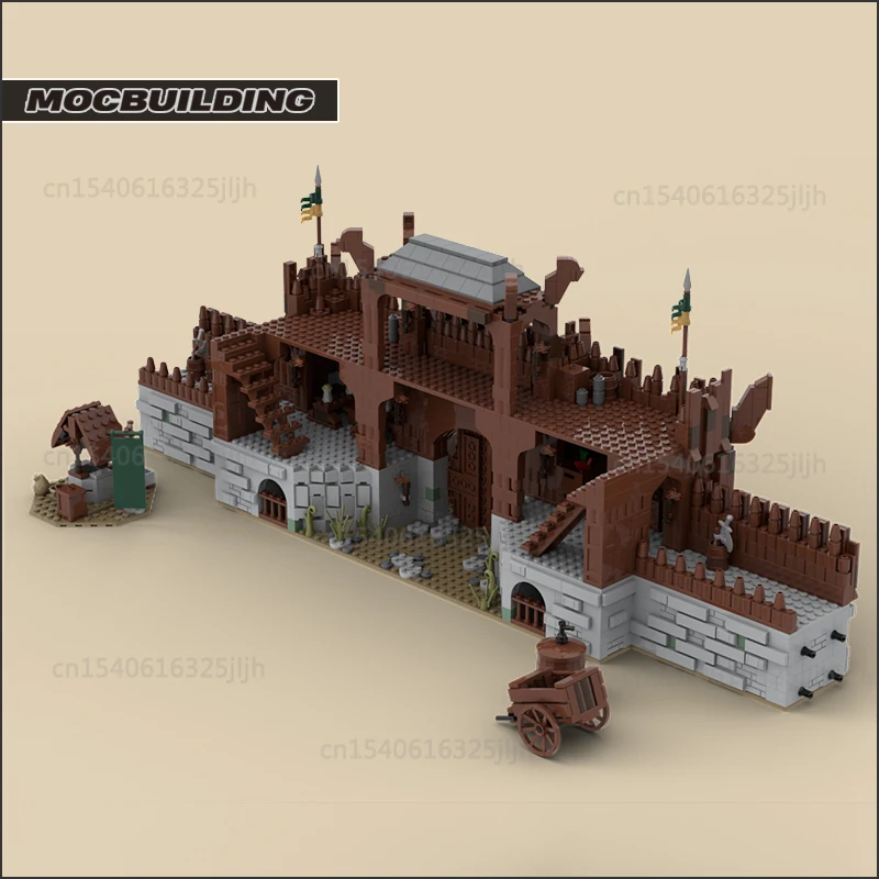 UCS Movie Scense Moc Great Walls Building Block Technology Brick Famous Castle Architecture Collection Model Toys Gifts