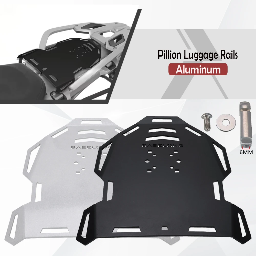 

Rear Seat Area Covering Plate and Rack Pillion Luggage Rails For BMW R1250GS Advenutre R1200GS LC Adventure GS ADV 2013~2024